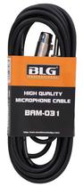 Cabo para Microfone XLR A P10 BLG BAN-031 - 10M