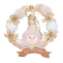 Guirlanda de Natal com Boneca de 35CM