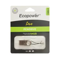 Pendrive Ecopower 64GB Love USB 2.0