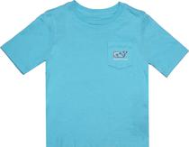 Outlet Camiseta Vineyard Vines Kids 7V001528 Masculina - Turquesa