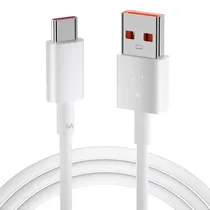 Cable USB USB-C Xiaomi Mi 6A 1M 120W H26250 BHR6032GL White