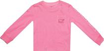 Outlet Camiseta Manga Longa Vineyard Vines Kids 7V001496 Rosa - Feminina