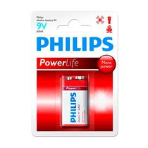 Bateria Philips Power Life Alcalina 9V