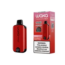 Vaper Descartável Waka 8000 Strawberry Watermelon