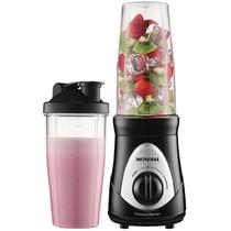 Liquidificador Mondial Personal Blender DG-01 300 Watts 2 Velocidades + Pulsar 220V ~ 50/60 HZ - Preto/Prata