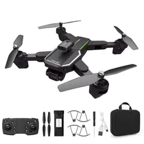 Drone Portatil 4LIFE FLY15 Ultra HD s-5000 Cinematic / Wifi / 6G / 30K / GPS / Dual Camera / 360º - Black