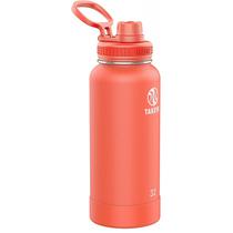 Garrafa Takeya Actives Pickleball Sport Spout Lid 51176 de 32OZ (950ML) - Coral