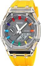 Relogio Skmei 2100 Yellow - Masculino