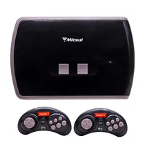 Consola Game Mitsui Consala 10 com 101 Jogos e 2 Controle Sem Fio - Preto/Cinza