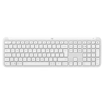 Teclado Logitech K950 - Sem Fio - Espanhol - Branco