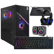 PC Montado Gamer Intel Core i7 7700 de 3.6GHZ 16GB de Ram / 512GB SSD / Geforce GTX750TI 4GB + Kit Gamer - Preto