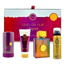 Kit Perfume Armaf Club de Nuit Untold Unissex - (4 Unidades)