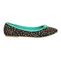 Paul Frank Sapato Ballerina p/Dama Black