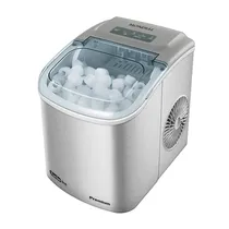 Máquina de Gelo Mondial Turbo Ice Premium MG-12-Gi - 90W - 1.3L - 110V/60HZ - Prata