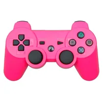 Controle PS3 Playgame Dualshock Pink