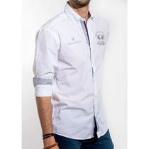 Camisa La Martina Masculino Eq.JMCM60 05 - Branco