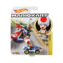 Auto de Colección Mattel Hot Wheels Mario Kart Toad Sneeker GBG30