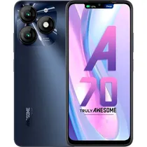 Smartphone Itel A70 A665L Dual Sim 4GB+256GB 6.6? Os 13 – Preto