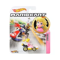 Auto de Colección Mattel Hot Wheels Mario Kart Princess Peach Standard Kart GBG28