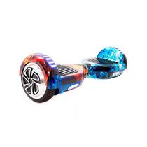 Scooter Star Wheels 6.5 Polegadas - Bluetooth - LED - Gelo Fogo