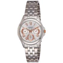 Relogio Feminino Casio LTP-E308D-7AVDF Prata