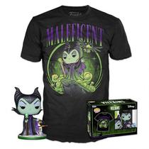 Funko Pop Disney Villains Tees + Maleficent Diamond *LG* 58928