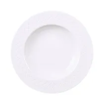 Plato Hondo de Porcelana Tramontina Ingrid 96011/810 330ML 23 CM Blanco