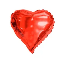 Balao para Festas Coracao YSBLP04 Vermelho