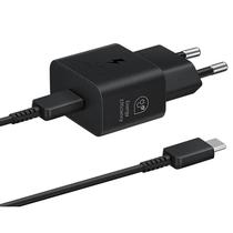 Carregador Samsung EP-T2510XBEGWW USB-C 25 W - Black + Cabo USB-C