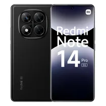 Smartphone Xiaomi Redmi Note 14 Pro 5G Global 256GB 8GB Ram Dual Sim Tela 6.67″ – Preto (Caixa Slim)