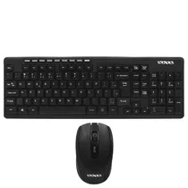 Teclado + Mouse Satellite AK-751G Wireless / Portugues - Preto