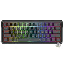 Teclado Gamer Mecanico Redragon K722-RGB Ironguard USB / RGB / Ingles - Preto