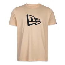 Remera New Era Flag Frontal Naranja Claro NEPERTSH001-Laranja-Claro