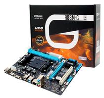 Placa Mãe Goline A88M-G (FM2/FM2+) A88 DDR3 Gigabit (1 Ano de Garantia)