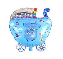 Balao para Festas Carrinho de Bebe YSBLY169 Azul