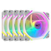 Cooler Fan para Gabinete Darkflash DM12 Pro 5 Em 1 - Branco