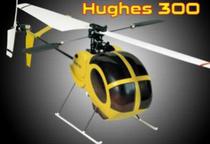 Fuzelagem Hughes 300 Amarelo