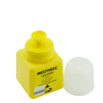 Mechanic Botella de Hdpe Protectora Esd Antidisipativa TF01 120ML Amarillo