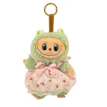 Boneco Labubu - com Vestido - Verde