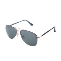 Oculos de Sol Masculino Daniel Klein DK3057 C3 - Dourado e Preto