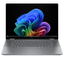Notebook HP Omnibook X Flip 16-BE0003DX - AMD Ryzen 5-220 3.2GHZ - 8/512GB SSD - Touchscreen - 16" - Prata