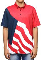 Outlet Camisa Polo Walter Hagen MGA11442 Vermelho - Masculina