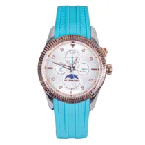 Relogio Feminino Analógico Hummer Multiponteiros WH2-224397 Borracha