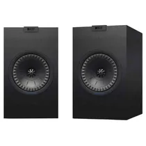 Caixa Kef Q150 Bookshelf Black 2VIAS 100W Par
