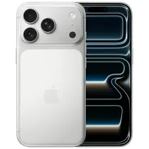 Apple iPhone 17 Pro 256GB A3523 Be Tela Super Retina XDR 6.3 / Cam Tripla 48+48+48MP/18MP Center Stage / Ios 26 - Silver (Anatel)