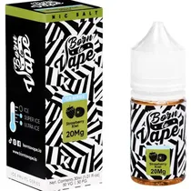 Essência para Vape e-Liquid Born To Vape Strawberry Kiwi 20MG - 30ML