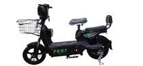 Moto Elétrica Fest 500W Bike 8 Max Speed Pro Preto