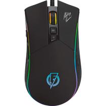 Mouse Gamer Elg Flakes Power Epic FLKM001 - com Fio - 4800DPI - 7 Botoes - Preto