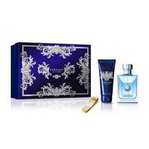 Perfume Versace Pour Homme Kit Edt 100ML+Body Shampoo+Money Clip