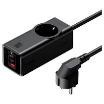 Estacao de Carregamento Mcdodo CH-4620 70W / USB 3.0 / 2 Type-C / Tomada Europeu / 220V - Preto